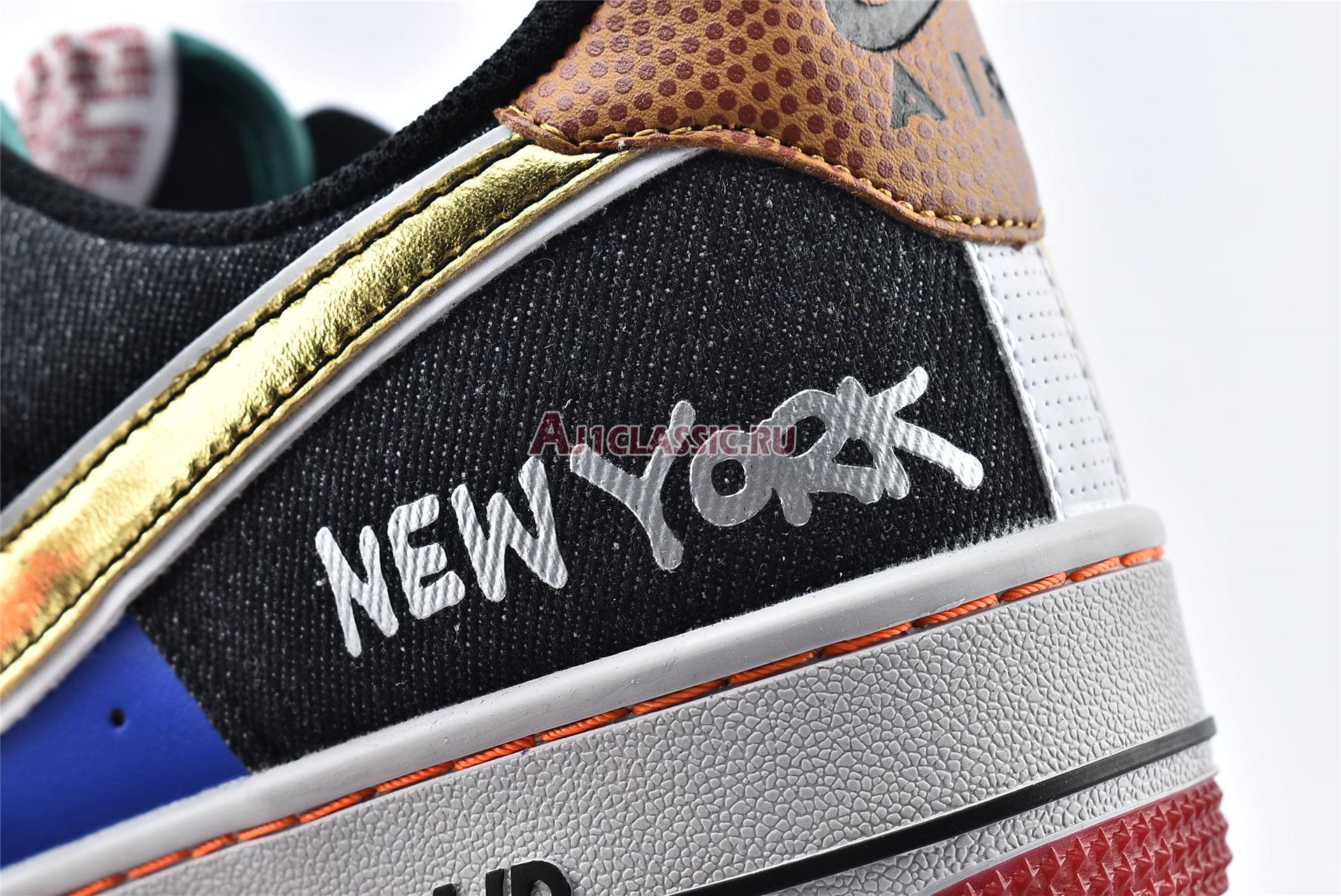 New Nike Air Force 1 Low 07 "What The NYC" CT3610-100 Shoes