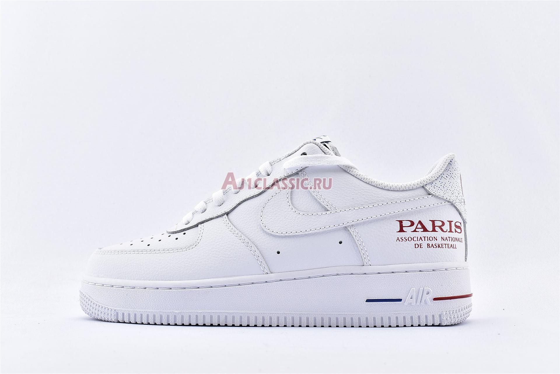 New NBA x Air Force 1 Low "Paris Game 2020" CW2367-100 Shoes