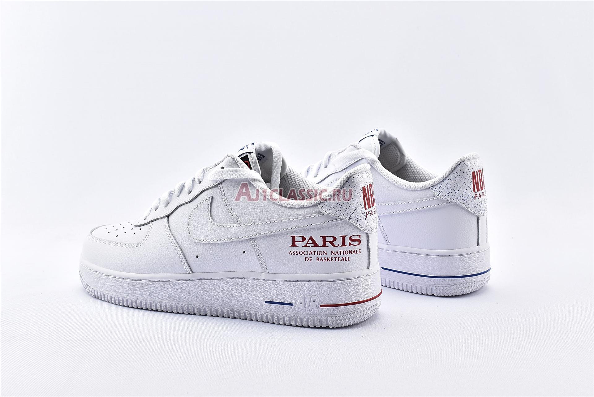 NBA x Air Force 1 Low "Paris Game 2020" CW2367-100