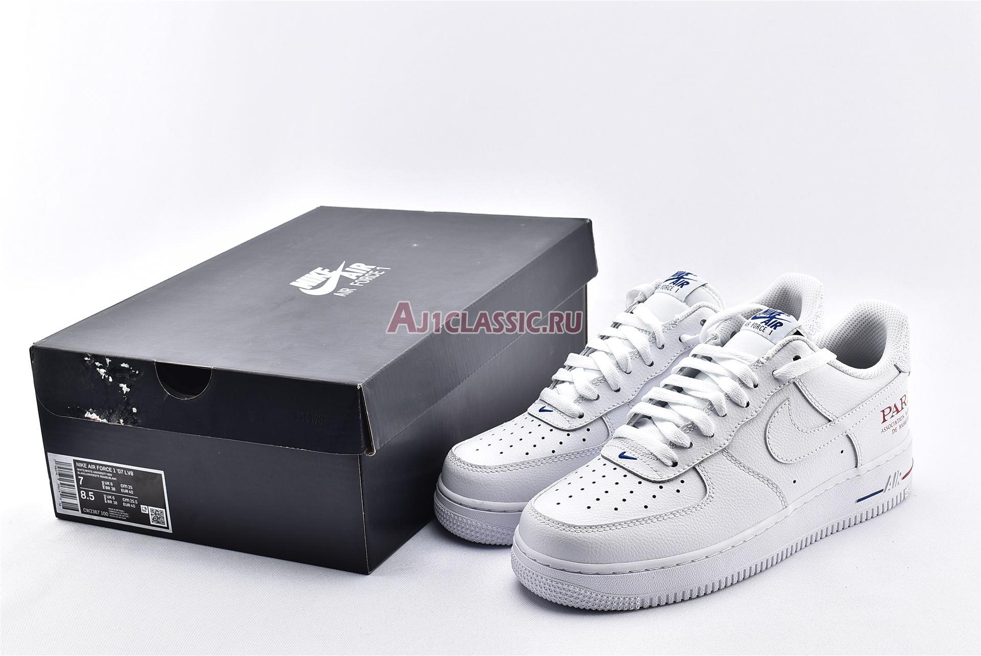 NBA x Air Force 1 Low "Paris Game 2020" CW2367-100