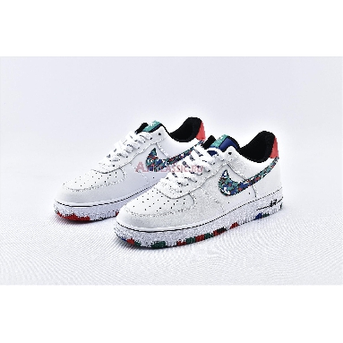 Nike Air Force 1 Low Crayon White Multi CU4632-100 White/Hyper Blue/Neptune Green/Multi-Color Mens Womens Shoes