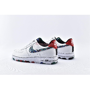 Nike Air Force 1 Low Crayon White Multi CU4632-100 White/Hyper Blue/Neptune Green/Multi-Color Mens Womens Shoes