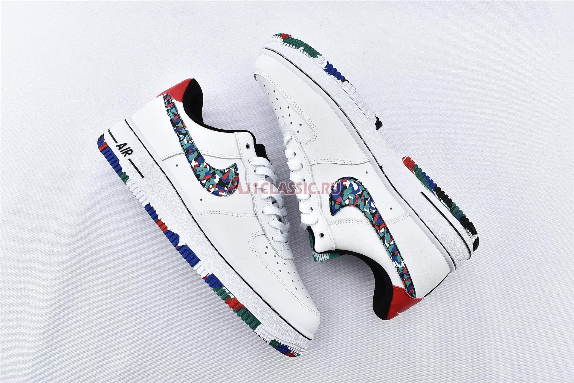 New Nike Air Force 1 Low "Crayon White Multi" CU4632-100 Shoes