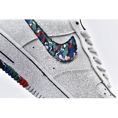 Nike Air Force 1 Low Crayon White Multi CU4632-100 White/Hyper Blue/Neptune Green/Multi-Color Mens Womens Shoes