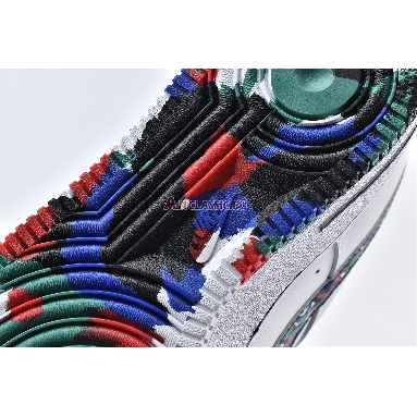 Nike Air Force 1 Low Crayon White Multi CU4632-100 White/Hyper Blue/Neptune Green/Multi-Color Mens Womens Shoes