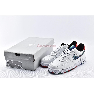 Nike Air Force 1 Low Crayon White Multi CU4632-100 White/Hyper Blue/Neptune Green/Multi-Color Mens Womens Shoes