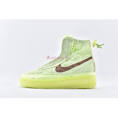 Nike Wmns Air Force 1 High Shell Volt BQ6096-700 Barely Volt/Desert Dust Volt Descret Mens Womens Shoes