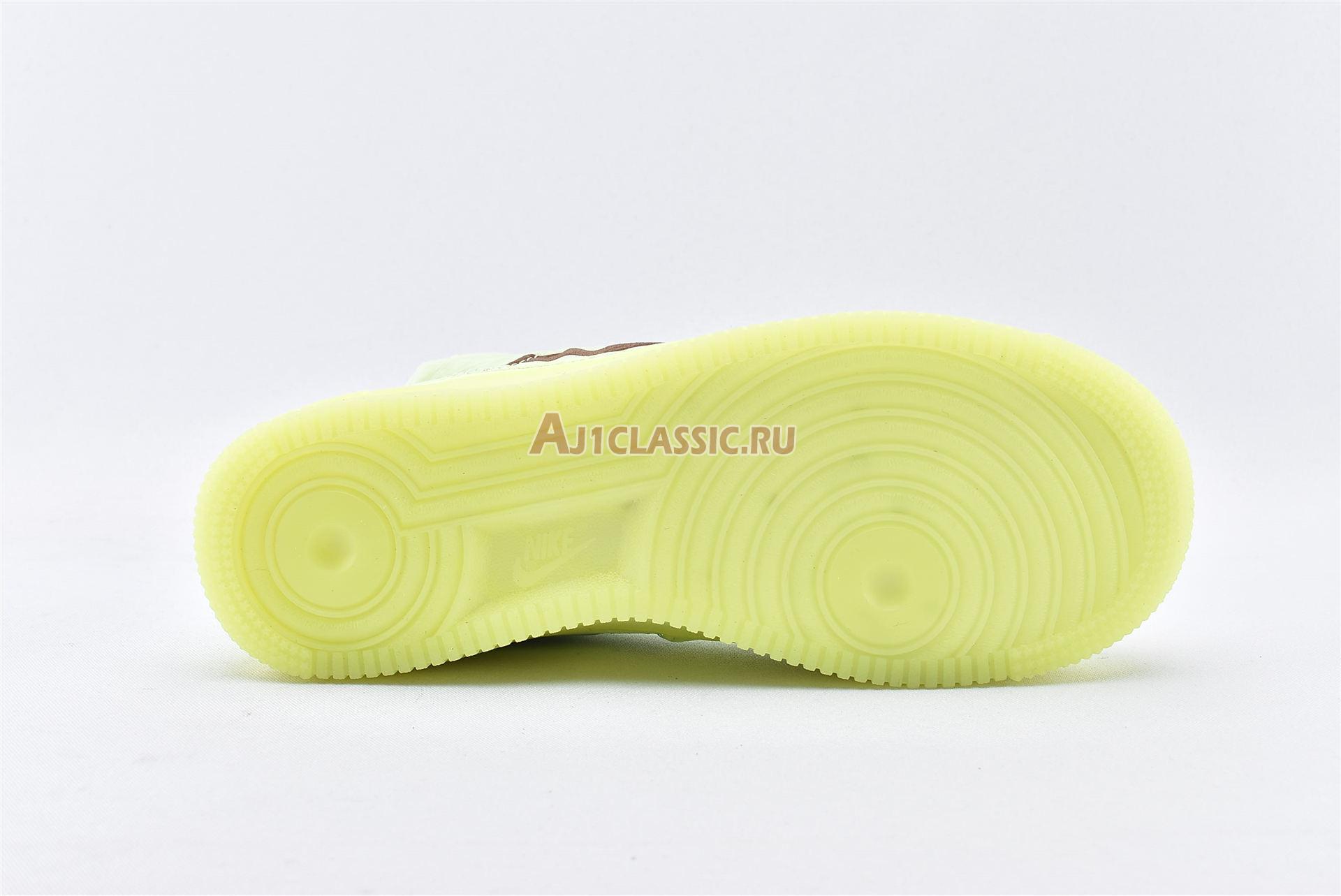 New Nike Wmns Air Force 1 High Shell "Volt" BQ6096-700 Shoes