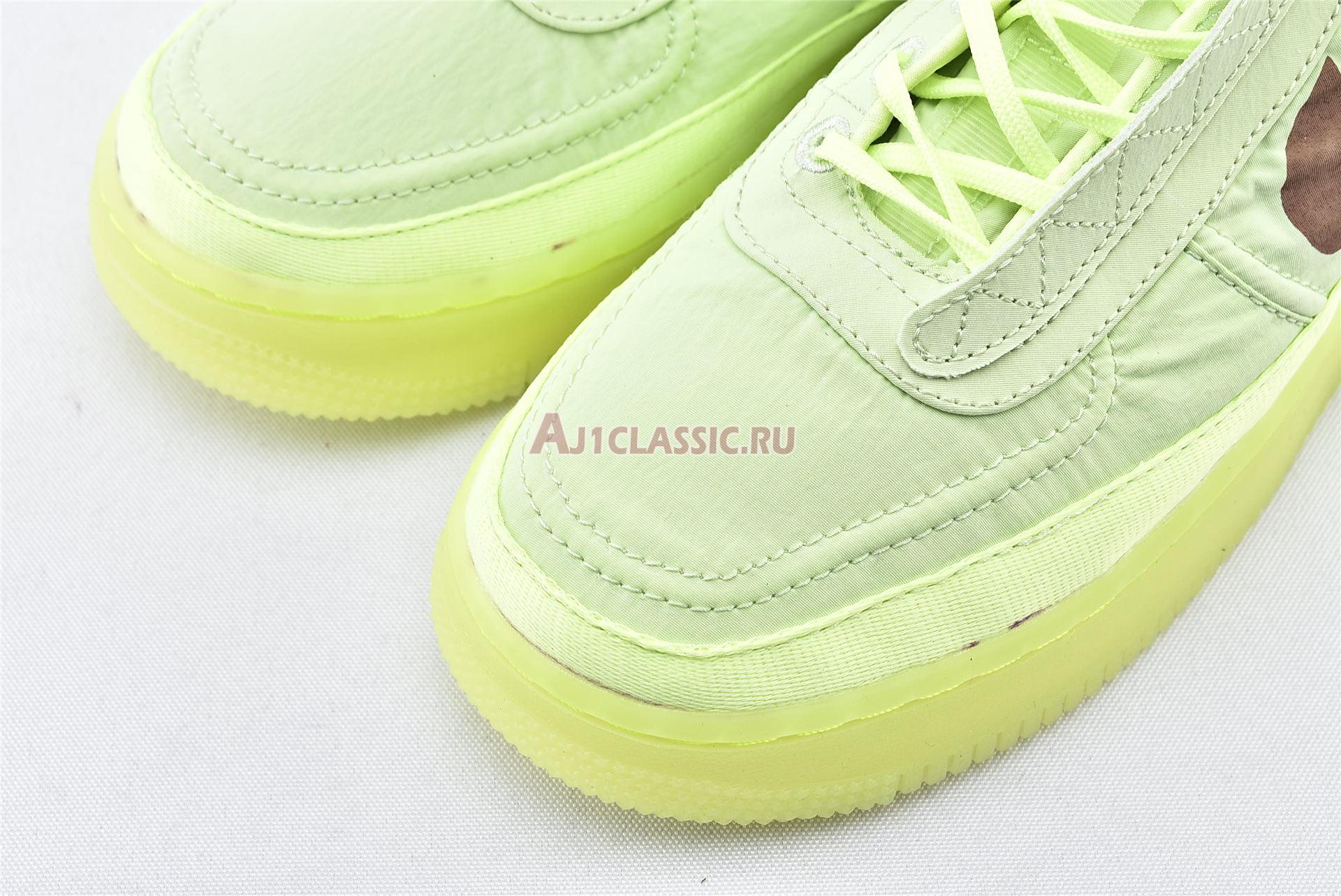 New Nike Wmns Air Force 1 High Shell "Volt" BQ6096-700 Shoes