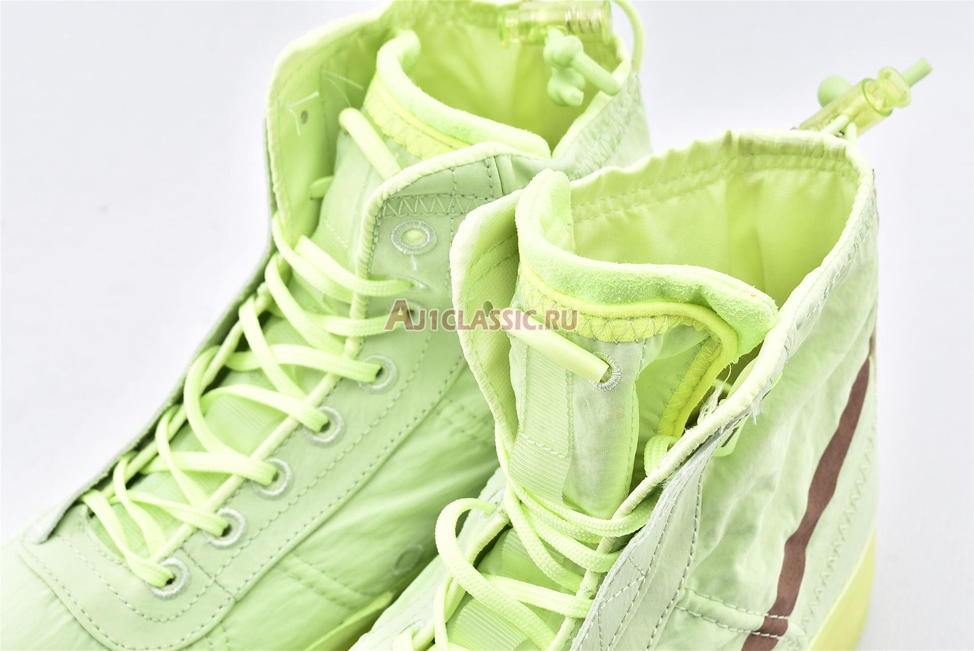 New Nike Wmns Air Force 1 High Shell "Volt" BQ6096-700 Shoes