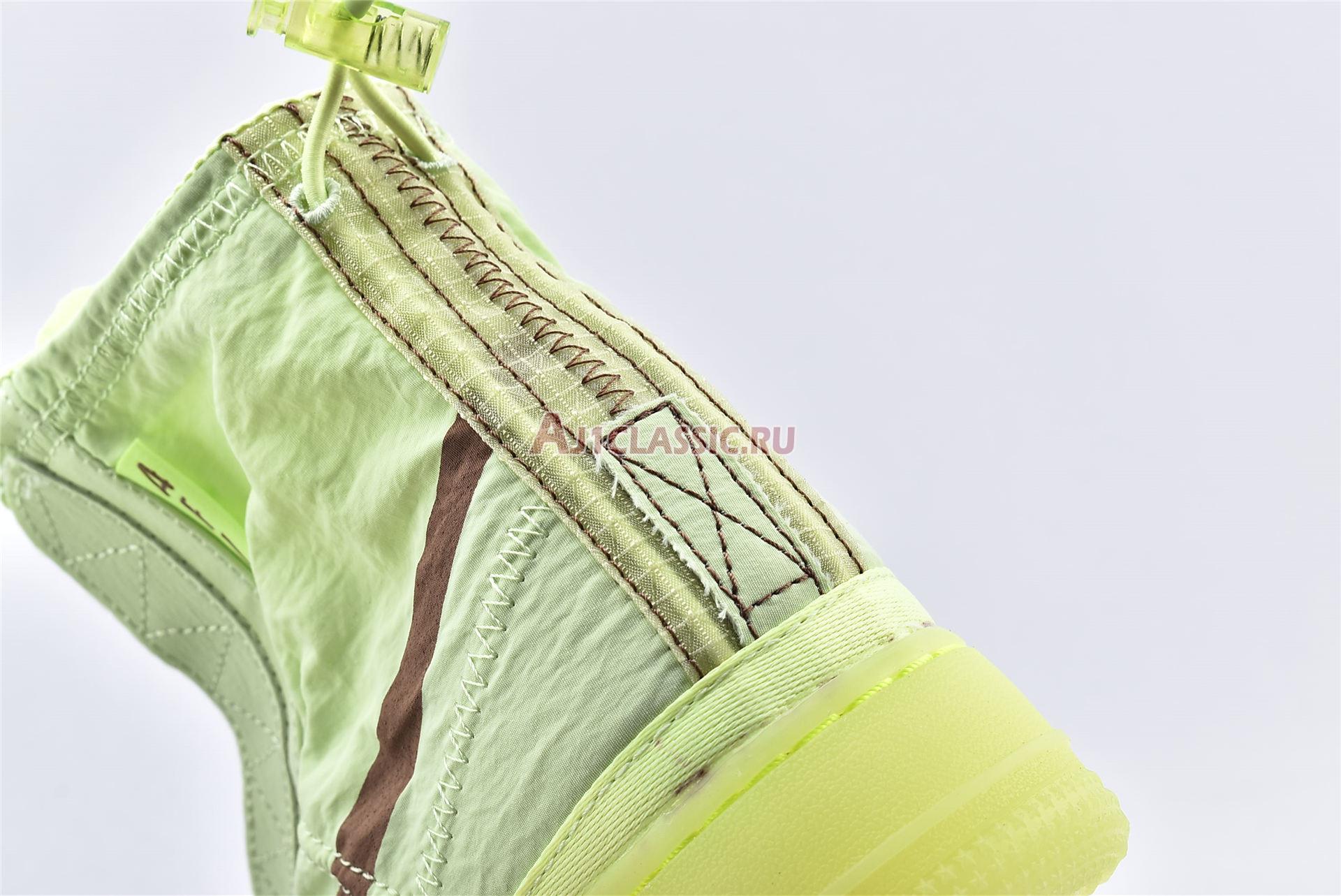 New Nike Wmns Air Force 1 High Shell "Volt" BQ6096-700 Shoes