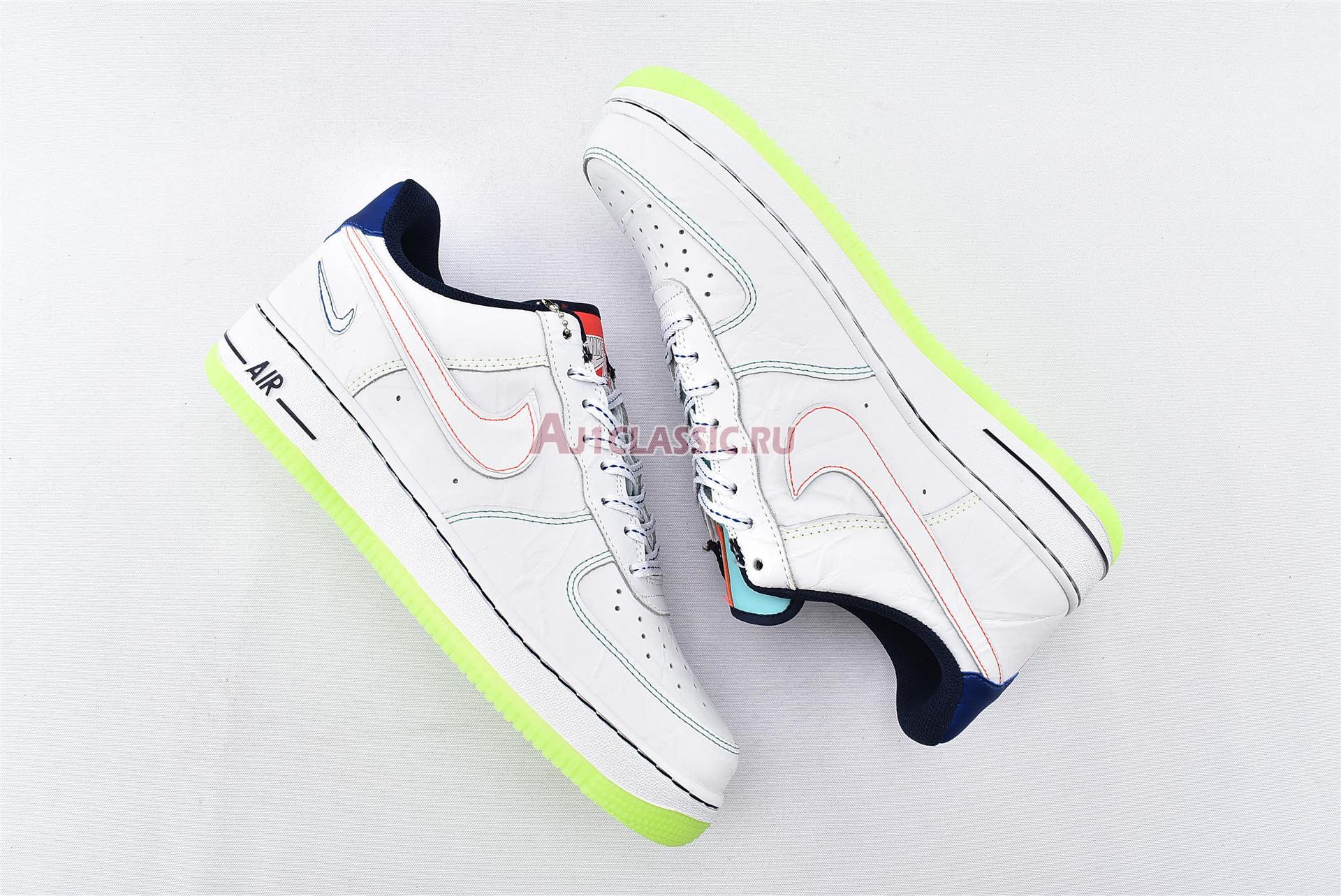 New Nike Air Force 1 Low BG "Outside the Lines" CV2421-100 Shoes