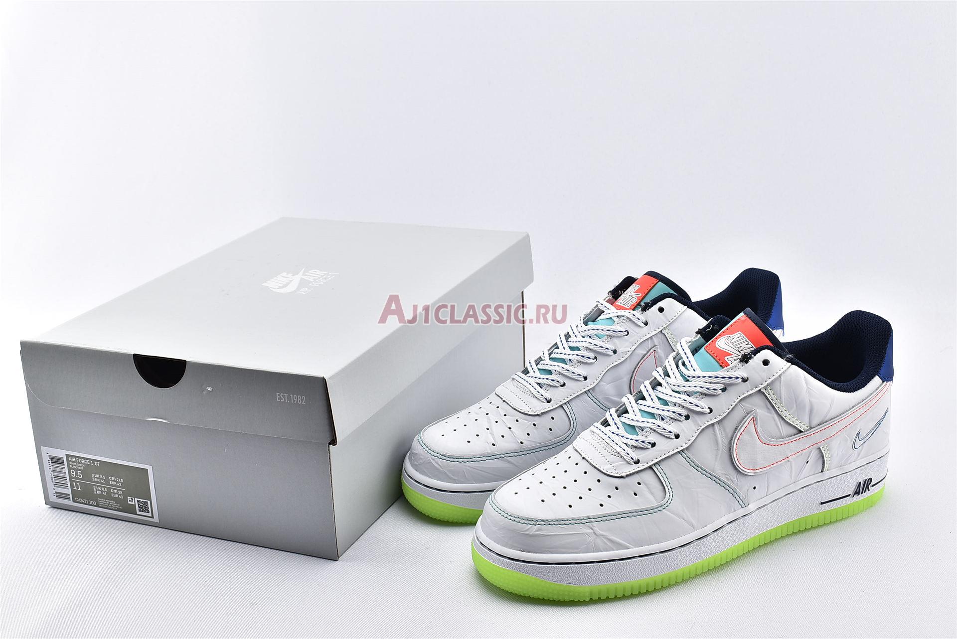 New Nike Air Force 1 Low BG "Outside the Lines" CV2421-100 Shoes