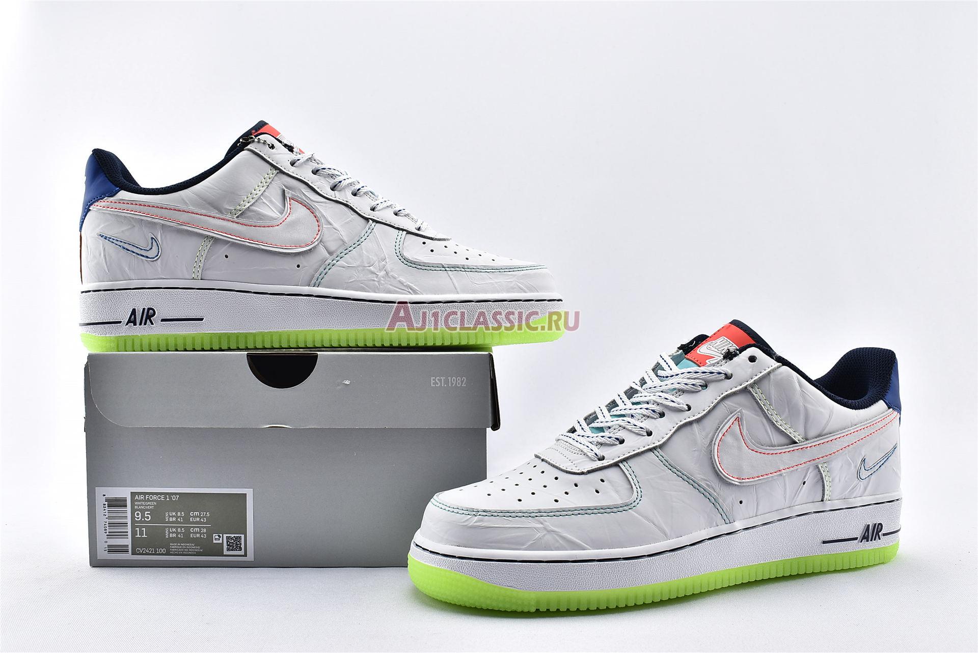 New Nike Air Force 1 Low BG "Outside the Lines" CV2421-100 Shoes