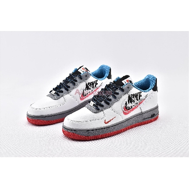 Nike Air Force 1 Low Time Capsule CT1620-100 White/Red/Black/Grey/Blue Mens Womens Shoes