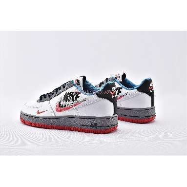 Nike Air Force 1 Low Time Capsule CT1620-100 White/Red/Black/Grey/Blue Sneakers