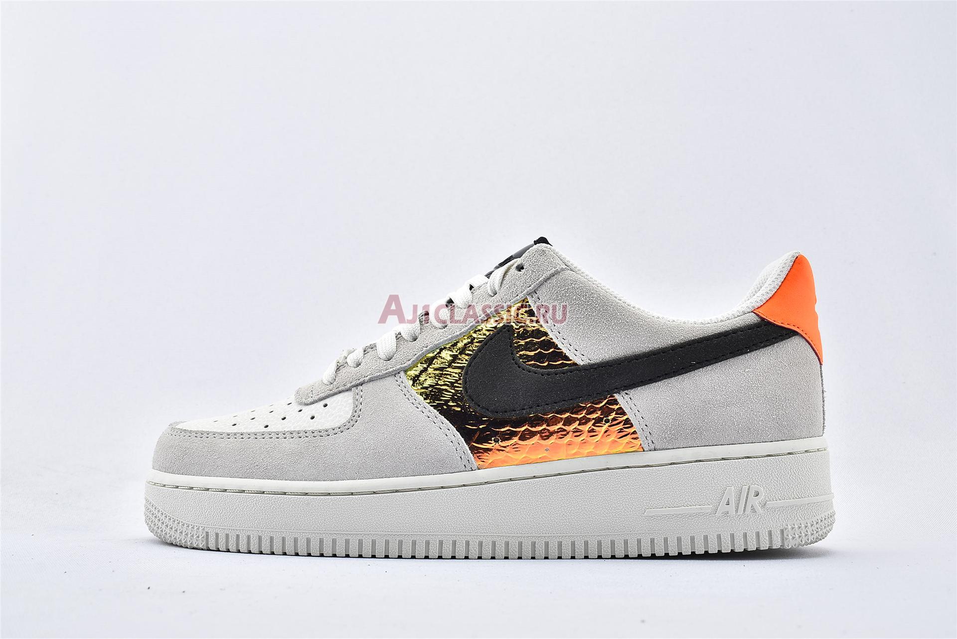 New Nike Air Force 1 Low "Iridescent Snakeskin" CW2657-001 Shoes