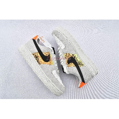 Nike Air Force 1 Low Iridescent Snakeskin CW2657-001 Light Bone/Sail/Hyper Crimson/Black Mens Womens Shoes