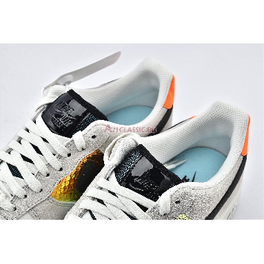 Nike Air Force 1 Low Iridescent Snakeskin CW2657-001 Light Bone/Sail/Hyper Crimson/Black Mens Womens Shoes