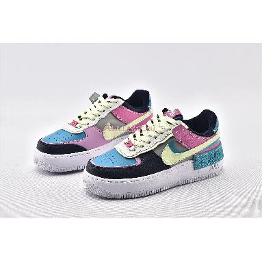 Nike Wmns Air Force 1 Shadow Multi-Color CK3172-001 Black/Blue/Green/Pink/White Sneakers