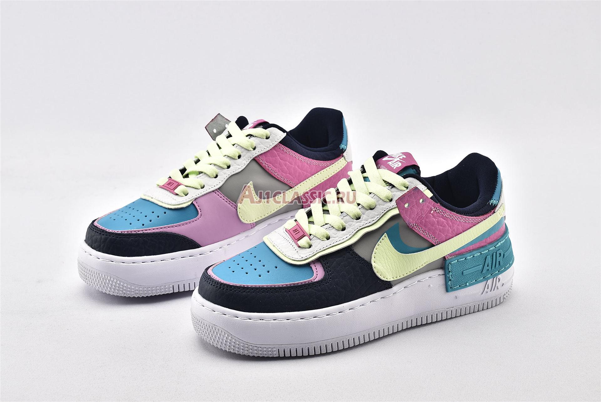 New Nike Wmns Air Force 1 Shadow "Multi-Color" CK3172-001 Shoes