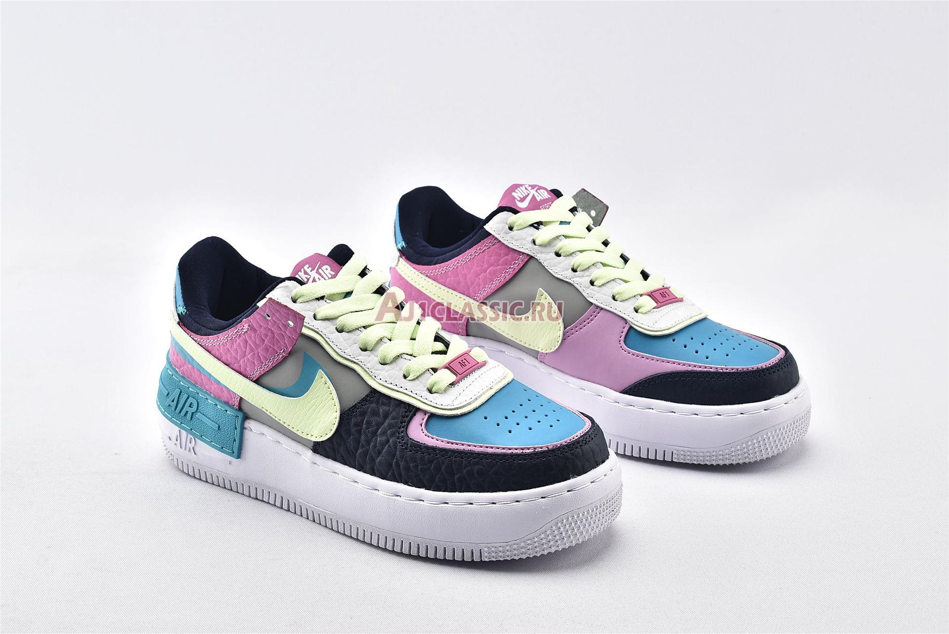 New Nike Wmns Air Force 1 Shadow "Multi-Color" CK3172-001 Shoes