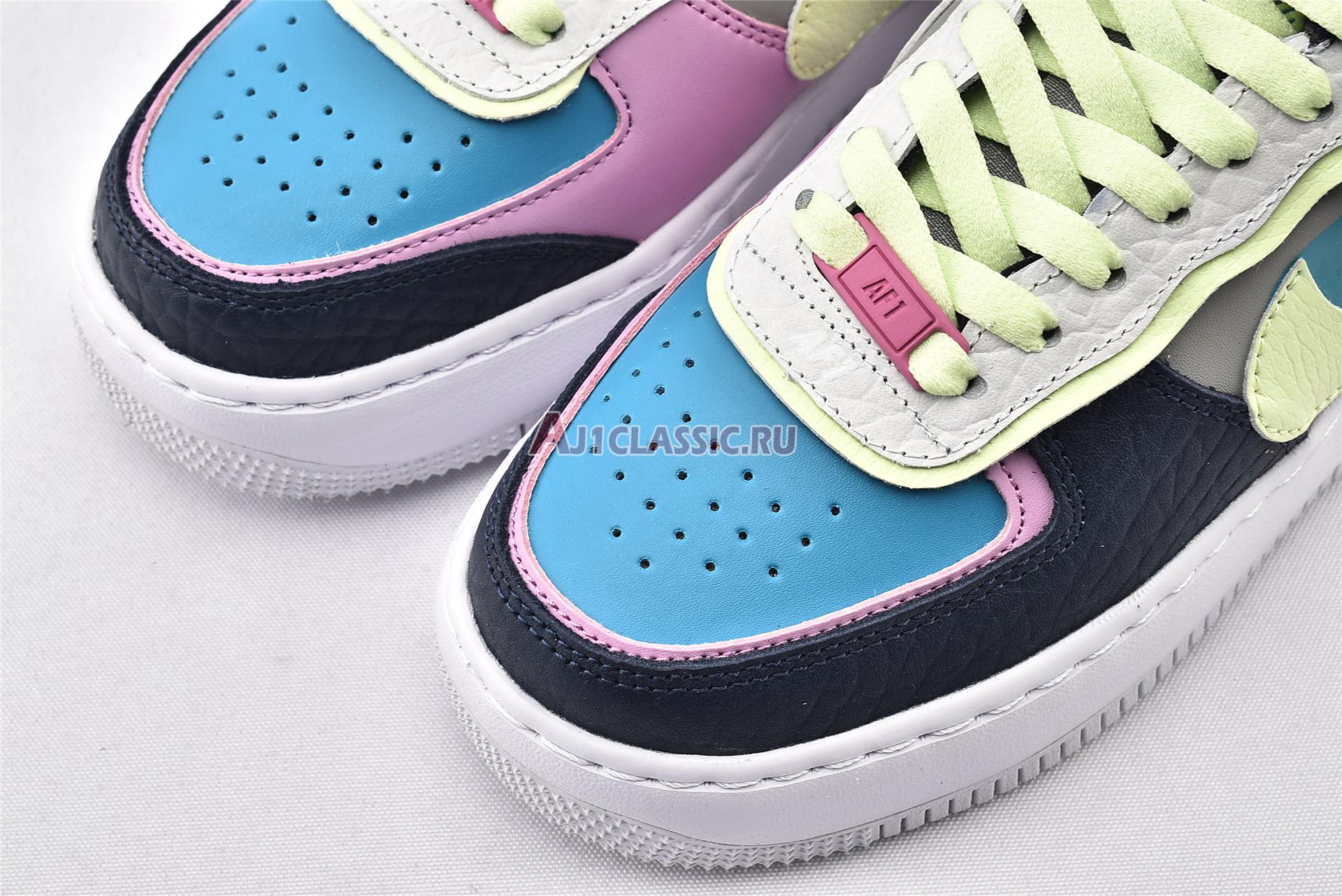 New Nike Wmns Air Force 1 Shadow "Multi-Color" CK3172-001 Shoes