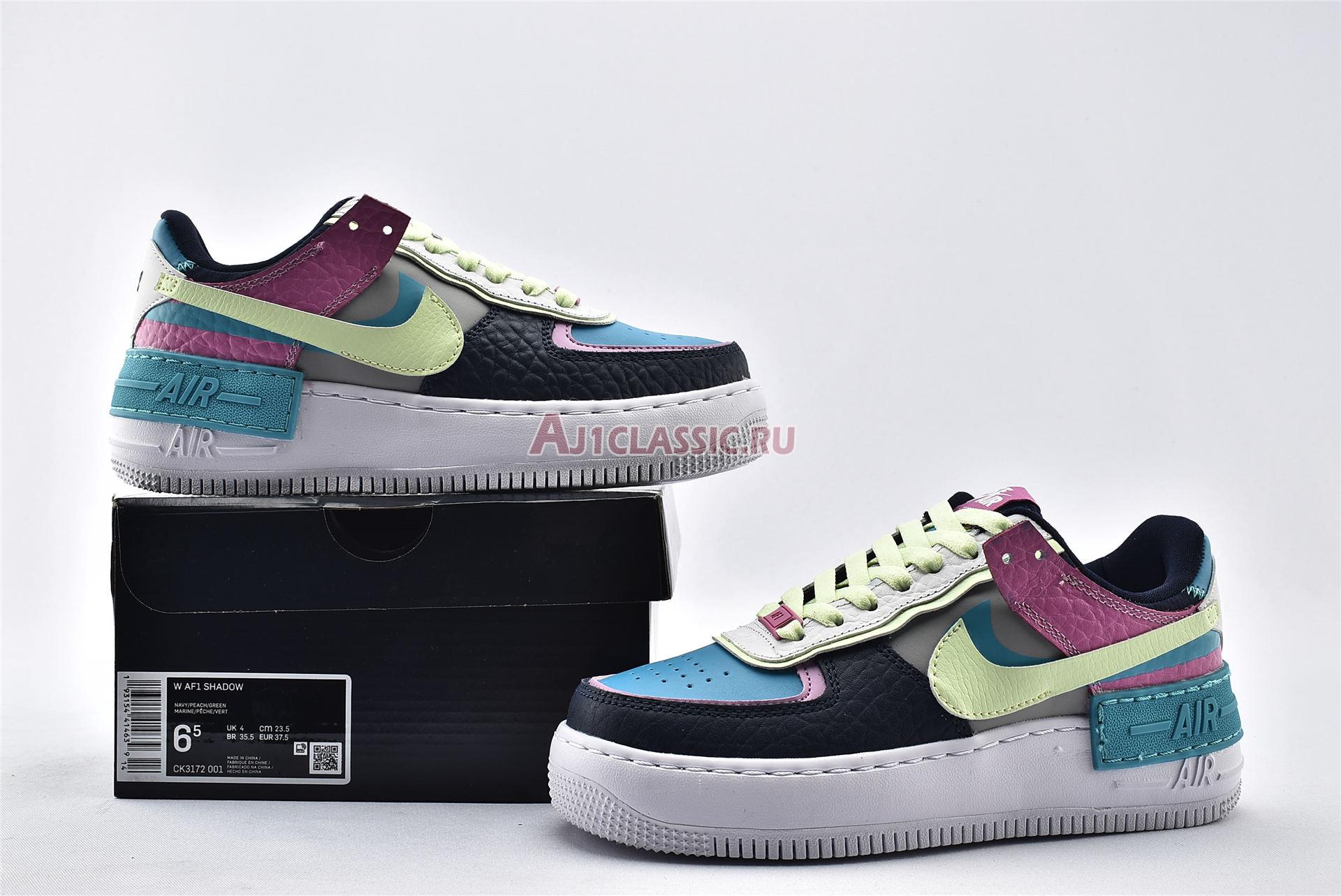 New Nike Wmns Air Force 1 Shadow "Multi-Color" CK3172-001 Shoes