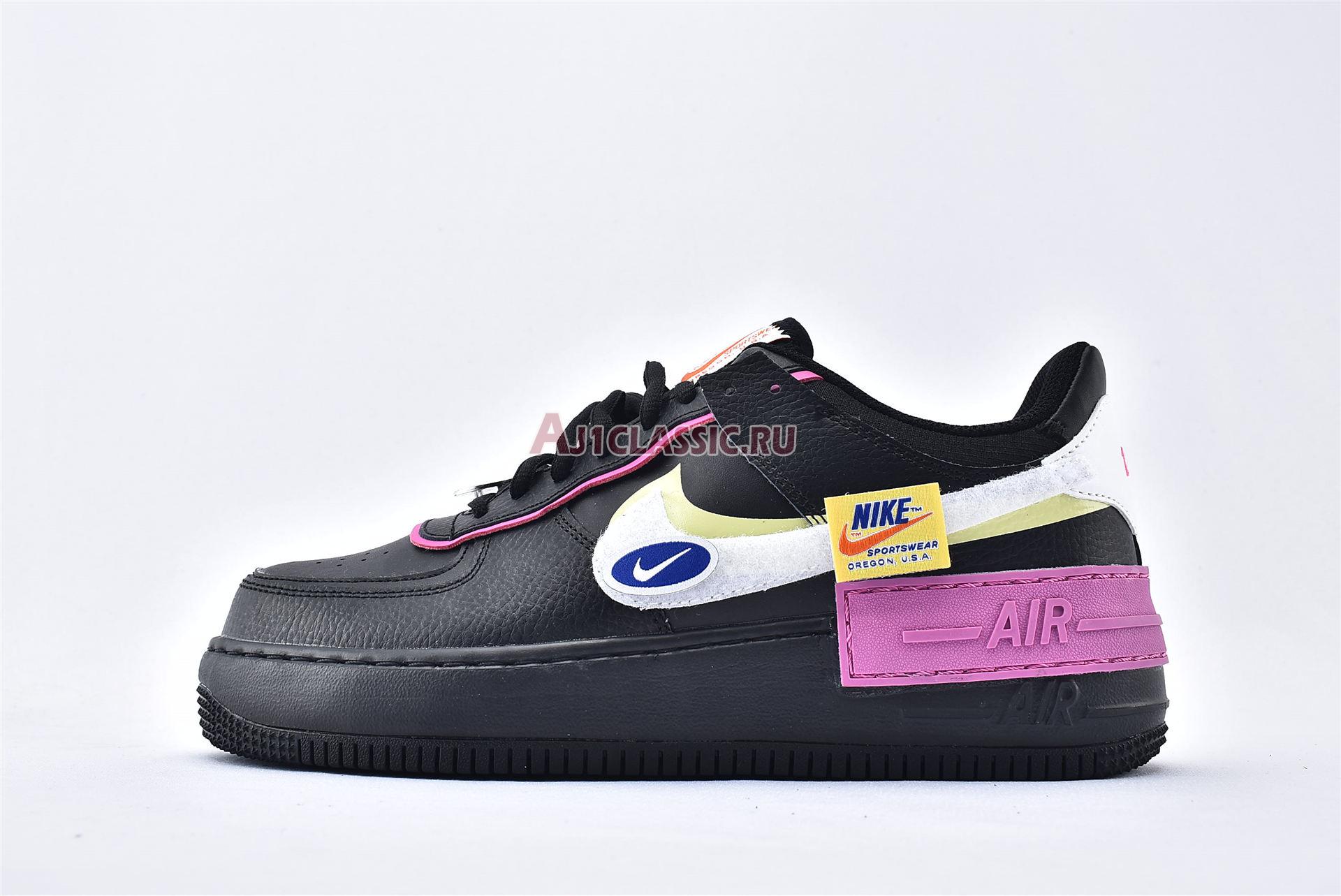 New Nike Wmns Air Force 1 Shadow "Cosmic Fuchsia" CU4743-001 Shoes