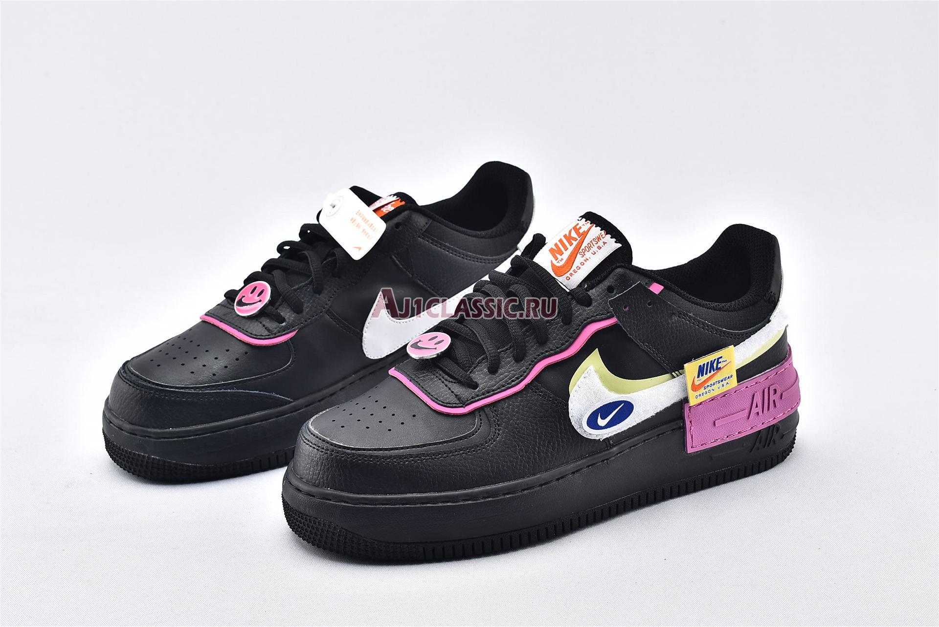 New Nike Wmns Air Force 1 Shadow "Cosmic Fuchsia" CU4743-001 Shoes