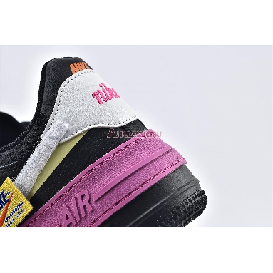 Nike Wmns Air Force 1 Shadow Cosmic Fuchsia CU4743-001 Black/Limelight/Cosmic Fuchsia/White Mens Womens Shoes