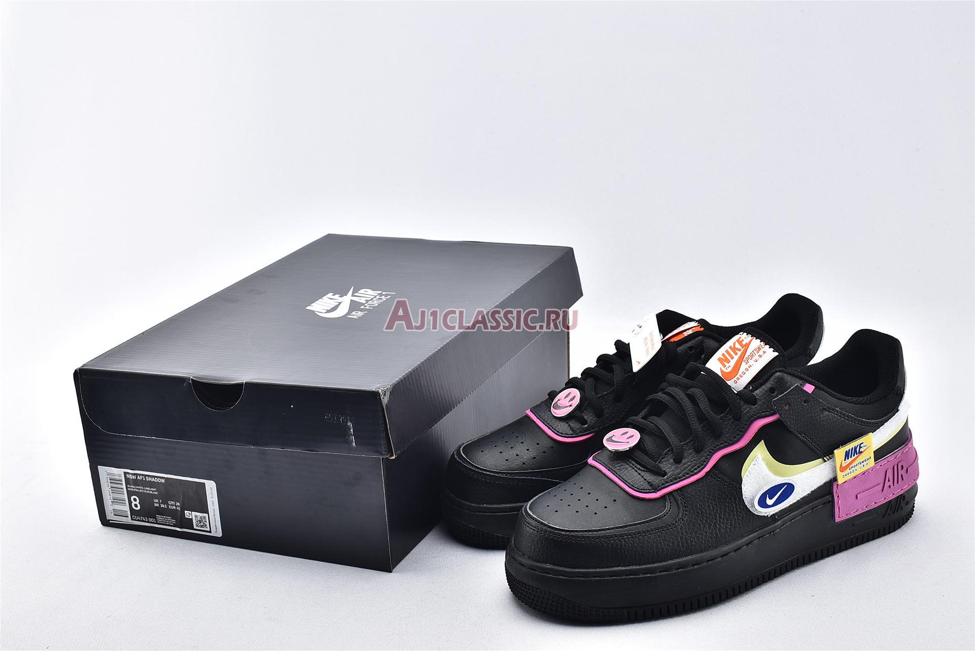 New Nike Wmns Air Force 1 Shadow "Cosmic Fuchsia" CU4743-001 Shoes