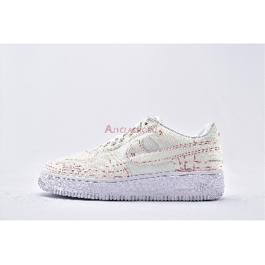 Nike Wmns Air Force 1 07 Low LX Summit White CI3445-100 Summit White/Summit White-University Red Mens Womens Shoes