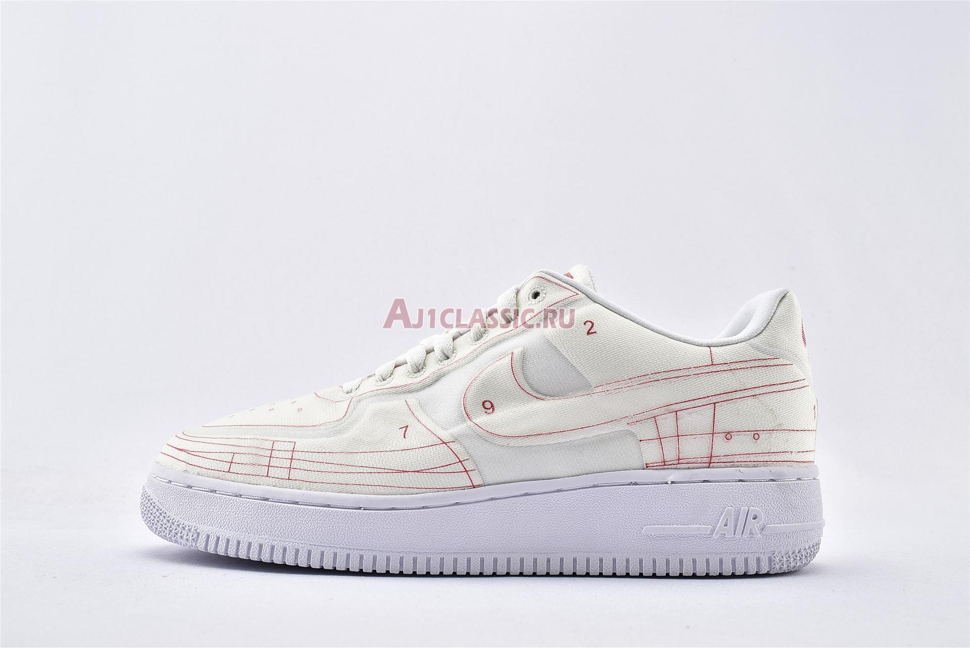 New Nike Wmns Air Force 1 07 Low LX "Summit White" CI3445-100 Shoes