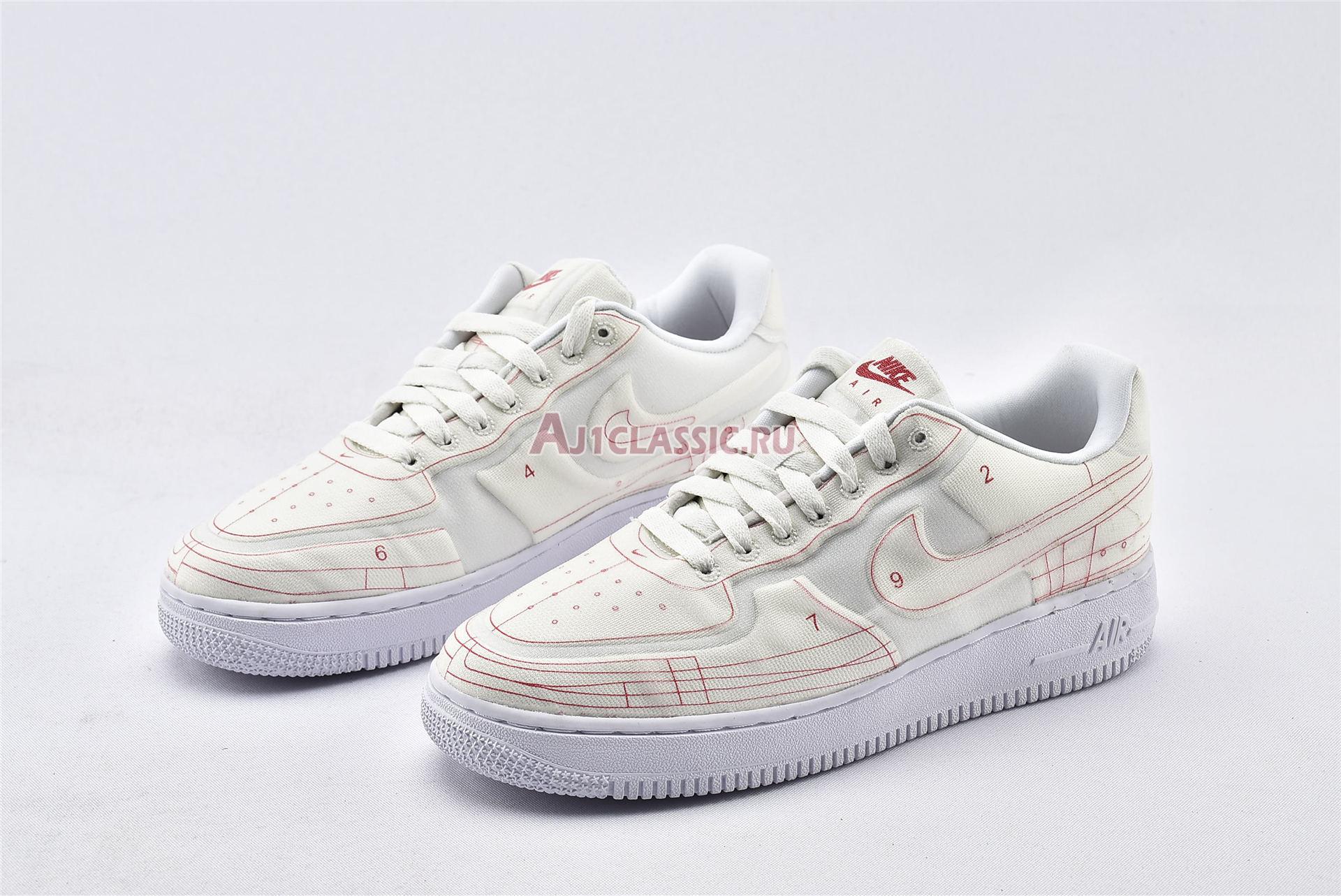 New Nike Wmns Air Force 1 07 Low LX "Summit White" CI3445-100 Shoes