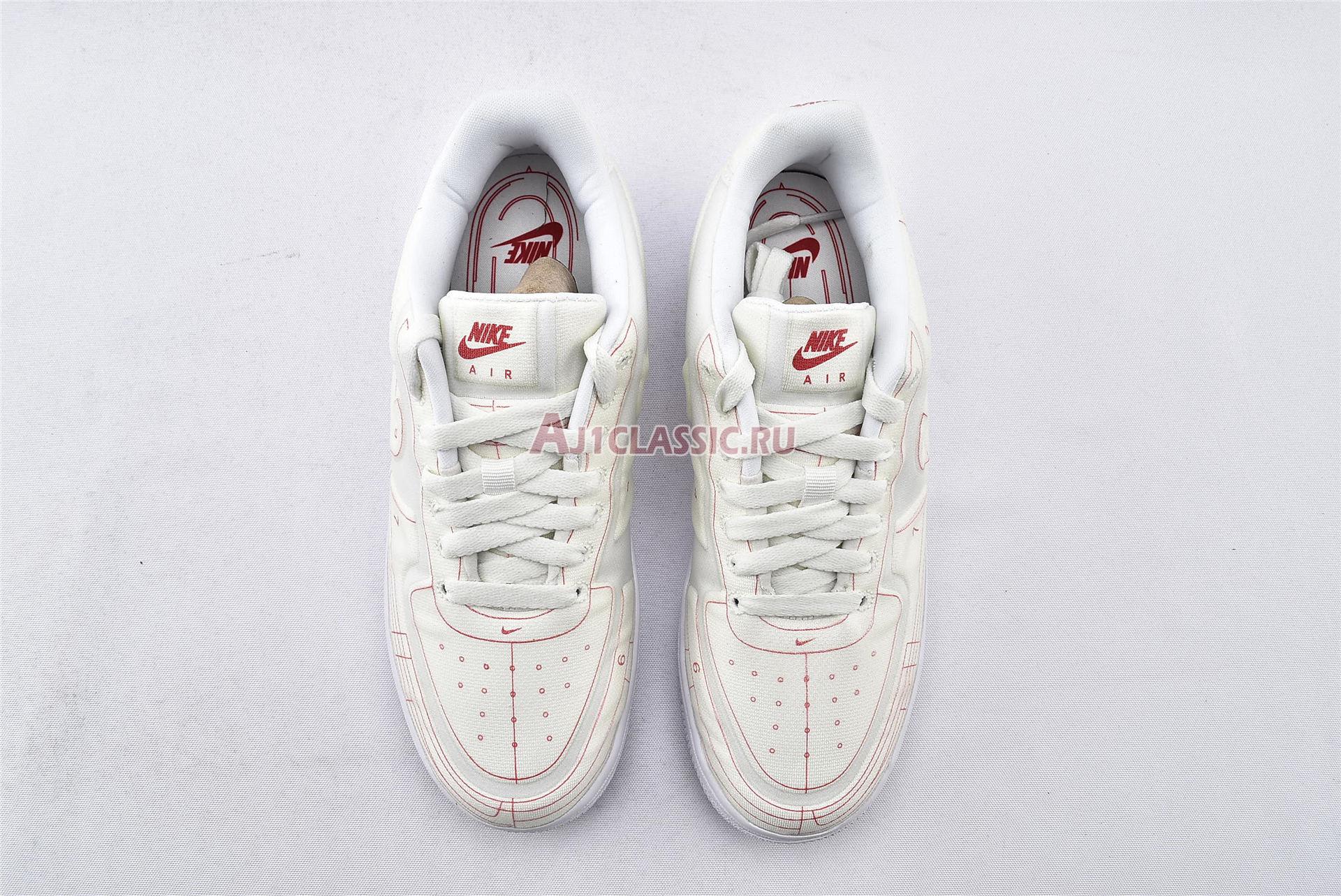 New Nike Wmns Air Force 1 07 Low LX "Summit White" CI3445-100 Shoes