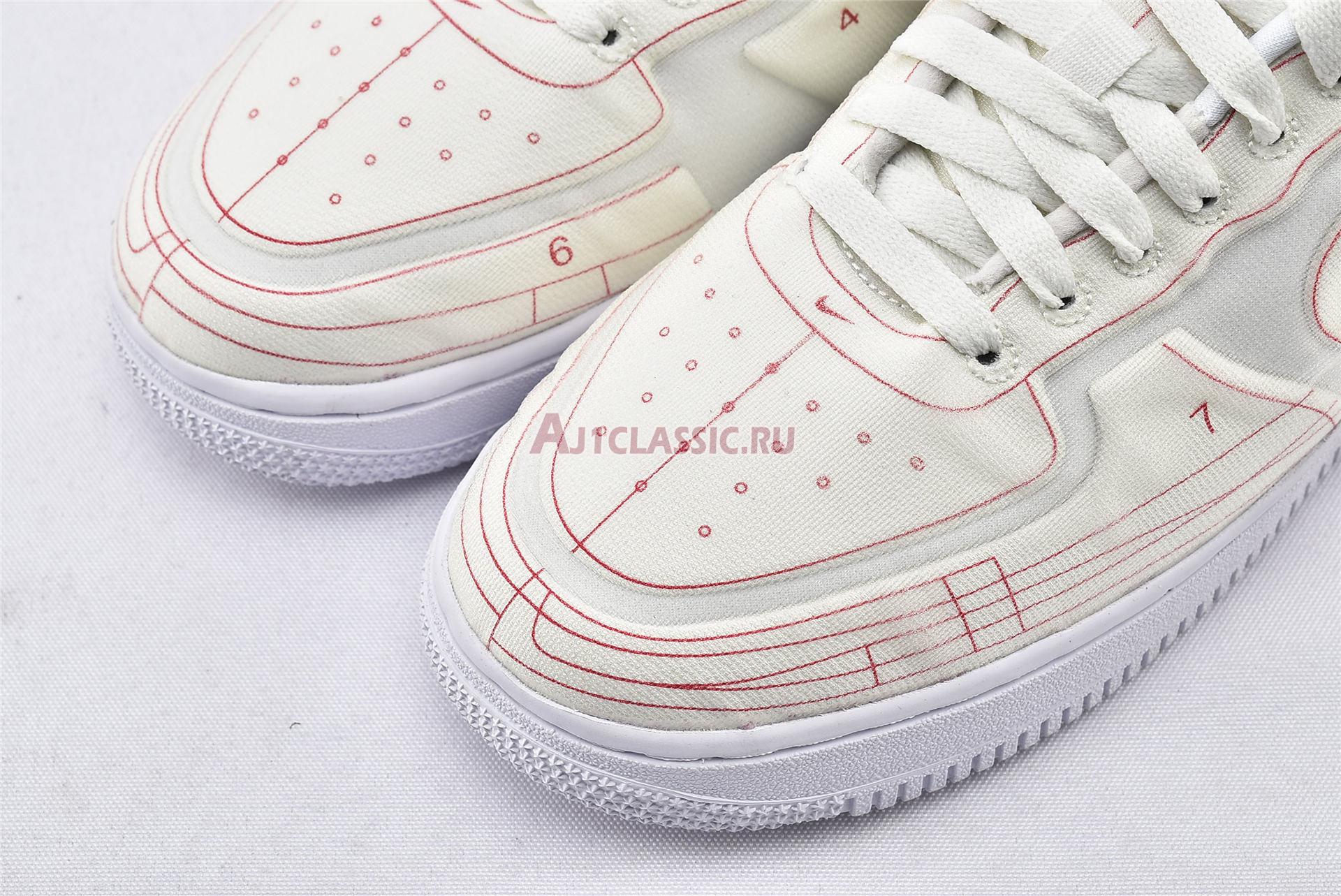 New Nike Wmns Air Force 1 07 Low LX "Summit White" CI3445-100 Shoes