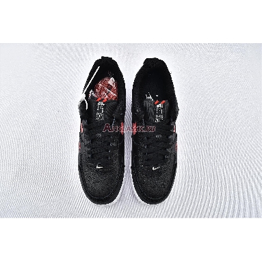 Nike Air Force 1 Low LV8 Utility Bred CW7579-001 Black/University Red-White Mens Womens Shoes