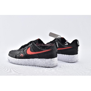 Nike Air Force 1 Low LV8 Utility Bred CW7579-001 Black/University Red-White Mens Womens Shoes