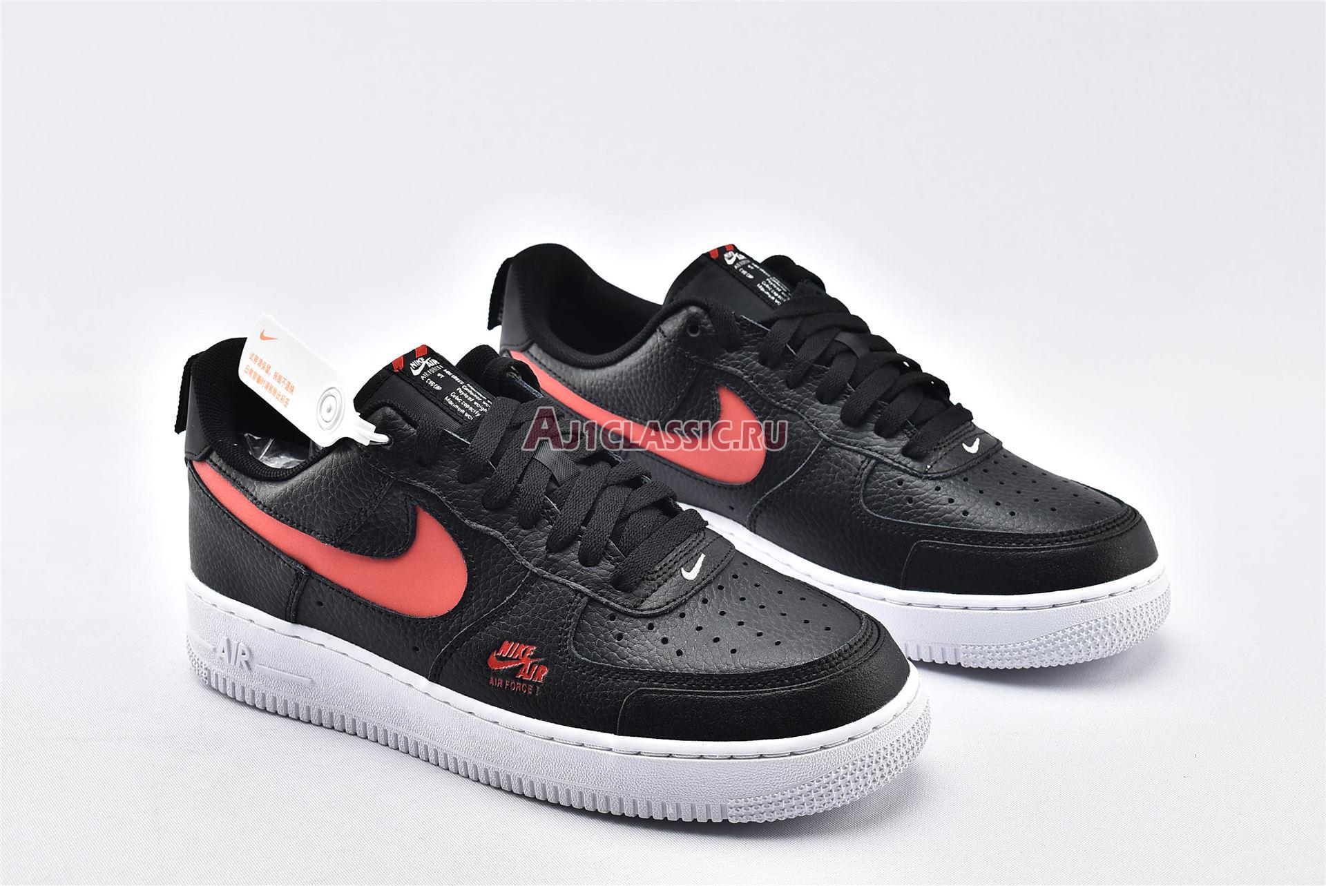 New Nike Air Force 1 Low LV8 Utility "Bred" CW7579-001 Shoes