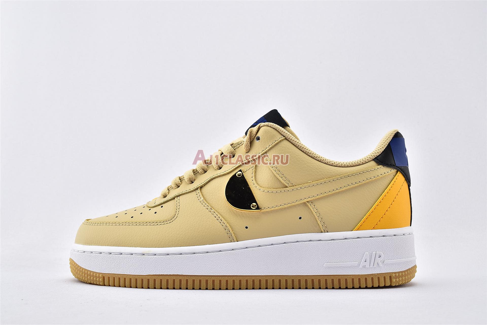 New NBA x Air Force 1 07 LV8 "Sesame University Gold" CT2298-200 Shoes