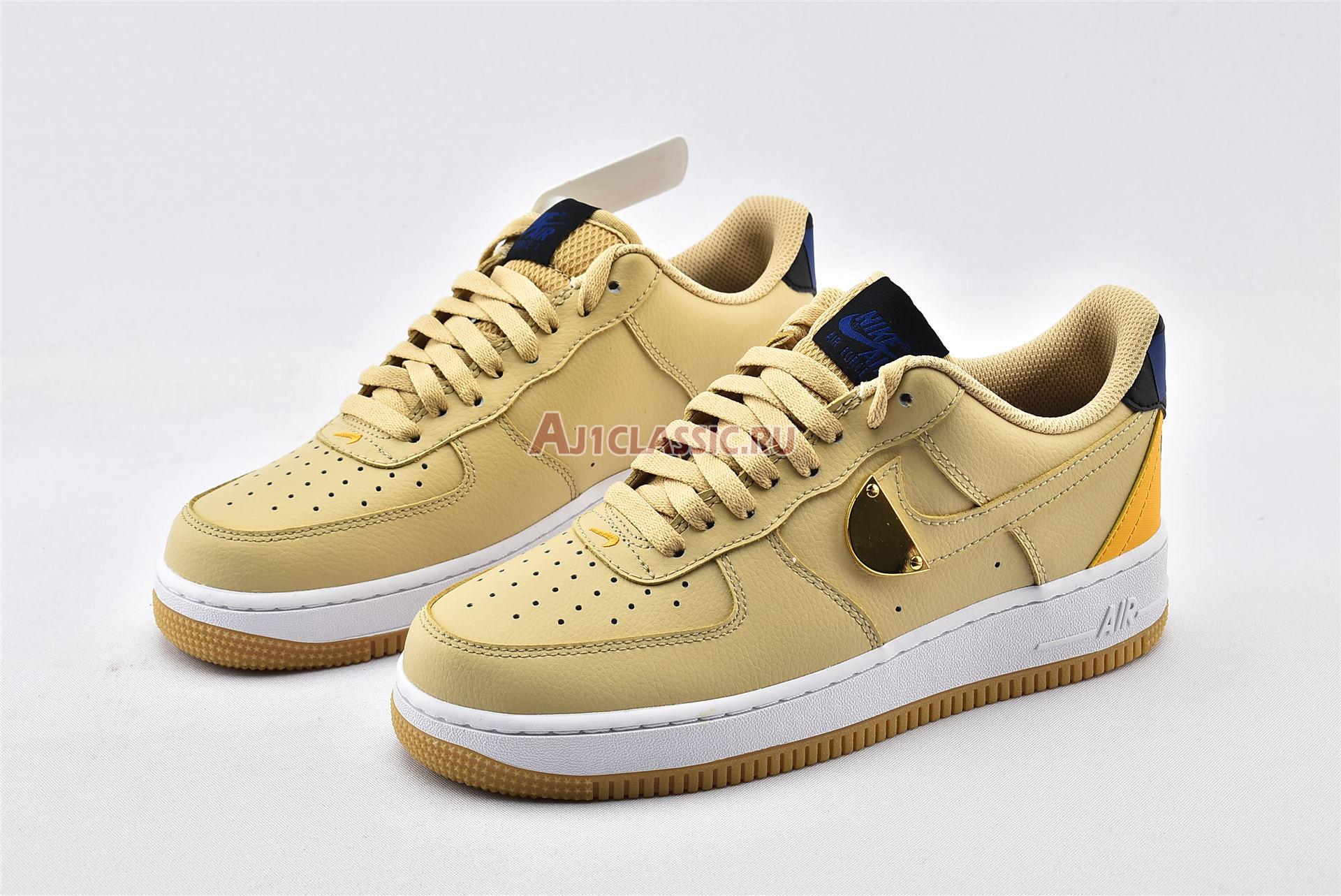 New NBA x Air Force 1 07 LV8 "Sesame University Gold" CT2298-200 Shoes