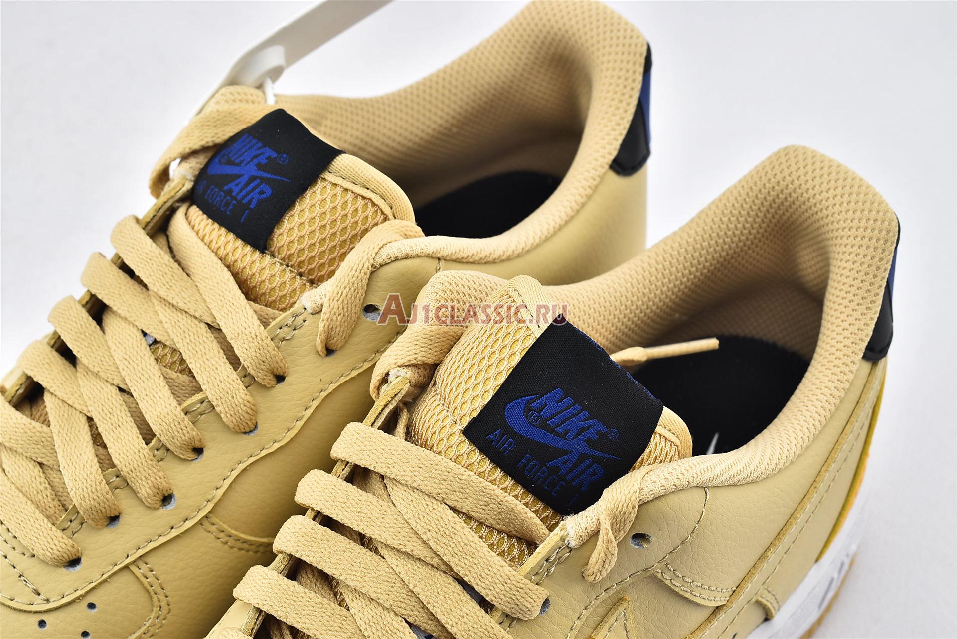 New NBA x Air Force 1 07 LV8 "Sesame University Gold" CT2298-200 Shoes