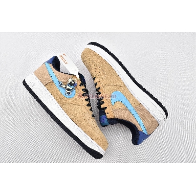 Nike Air Force 1 Low Khaki ACG CD0887-201 Khaki/Persian Violet/Bright Teal/Blue Fury Mens Womens Shoes