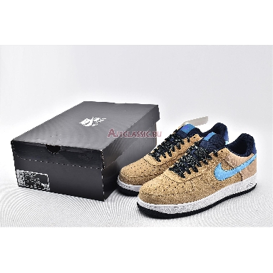 Nike Air Force 1 Low Khaki ACG CD0887-201 Khaki/Persian Violet/Bright Teal/Blue Fury Mens Womens Shoes