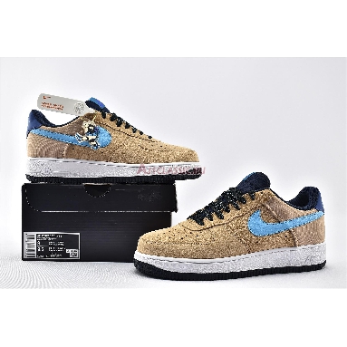 Nike Air Force 1 Low Khaki ACG CD0887-201 Khaki/Persian Violet/Bright Teal/Blue Fury Mens Womens Shoes