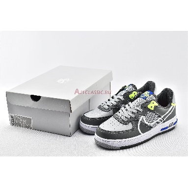 Nike Air Force 1 React Wolf Grey CD4366-002 Wolf Grey/White/Smoke Grey/Dark Grey Mens Womens Shoes