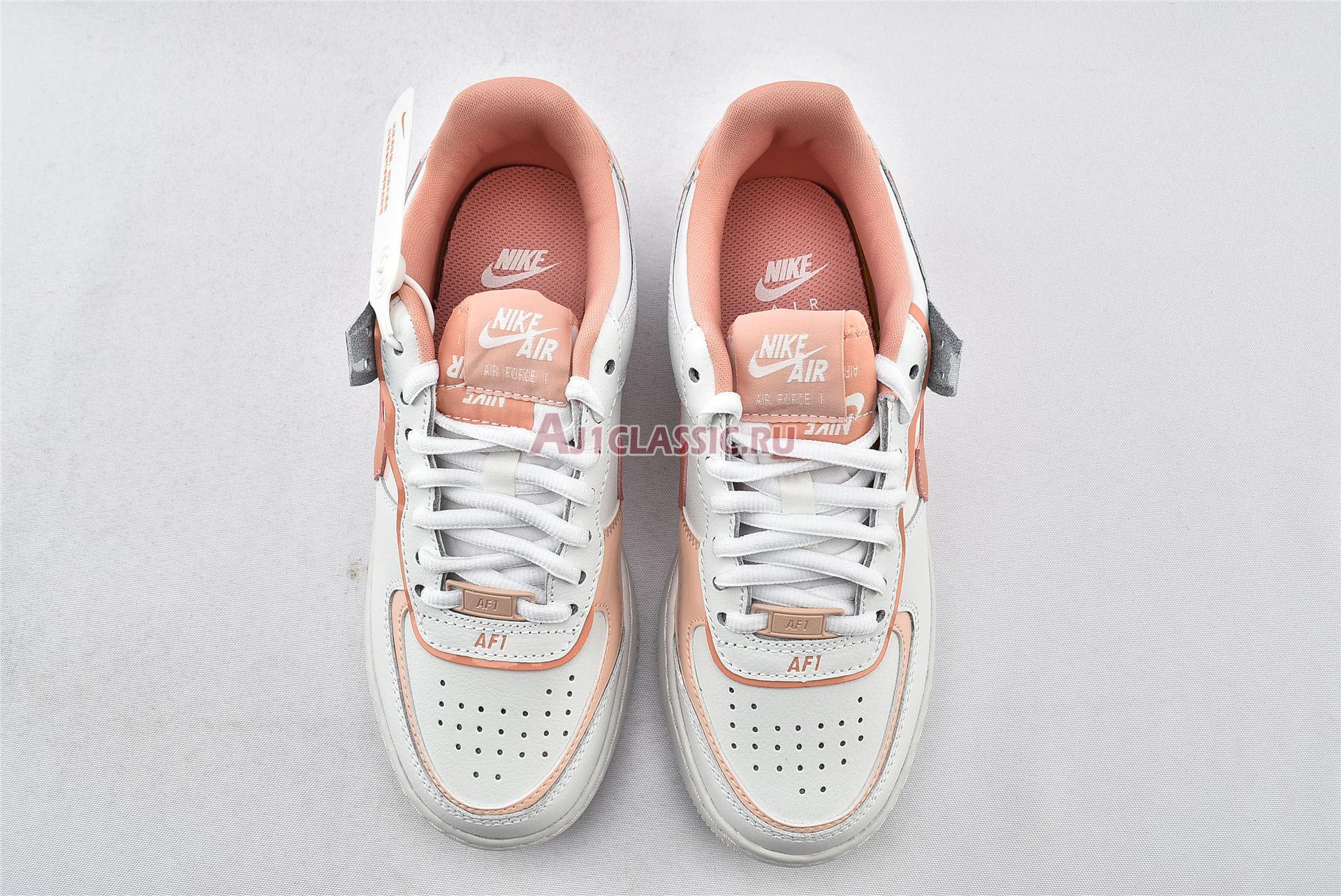 New Nike Wmns Air Force 1 Shadow "Washed Coral" CJ1641-101 Shoes