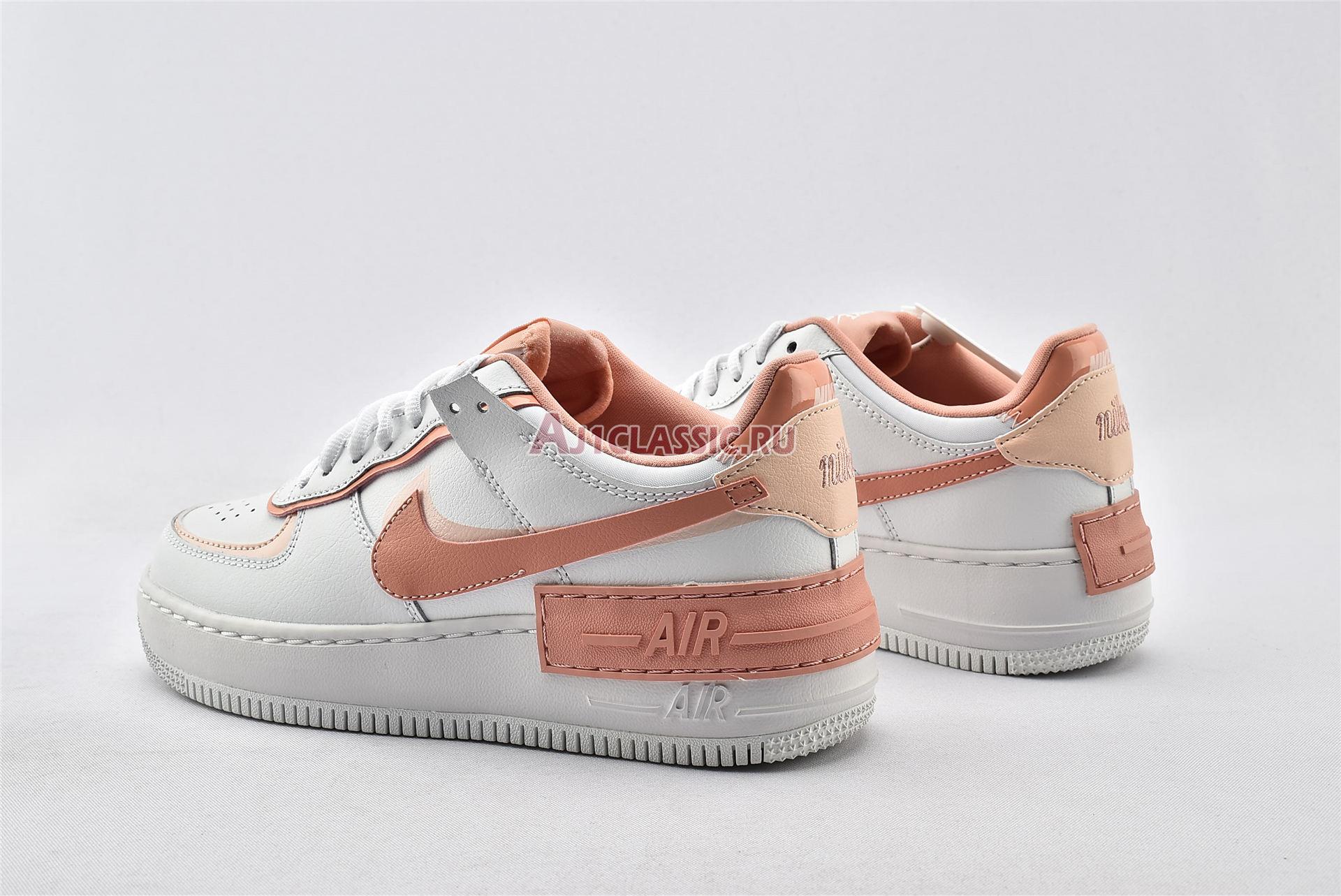 New Nike Wmns Air Force 1 Shadow "Washed Coral" CJ1641-101 Shoes