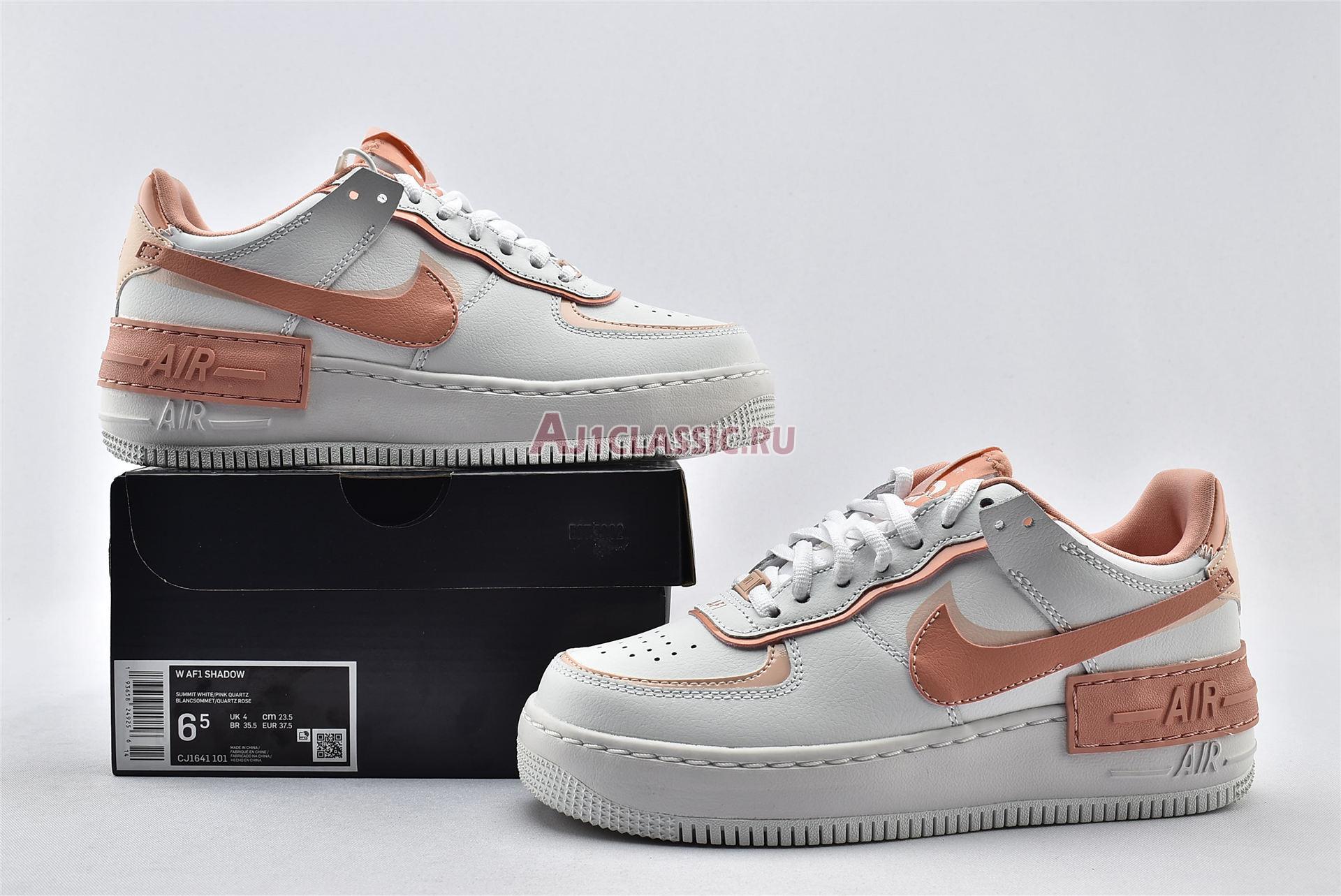 New Nike Wmns Air Force 1 Shadow "Washed Coral" CJ1641-101 Shoes